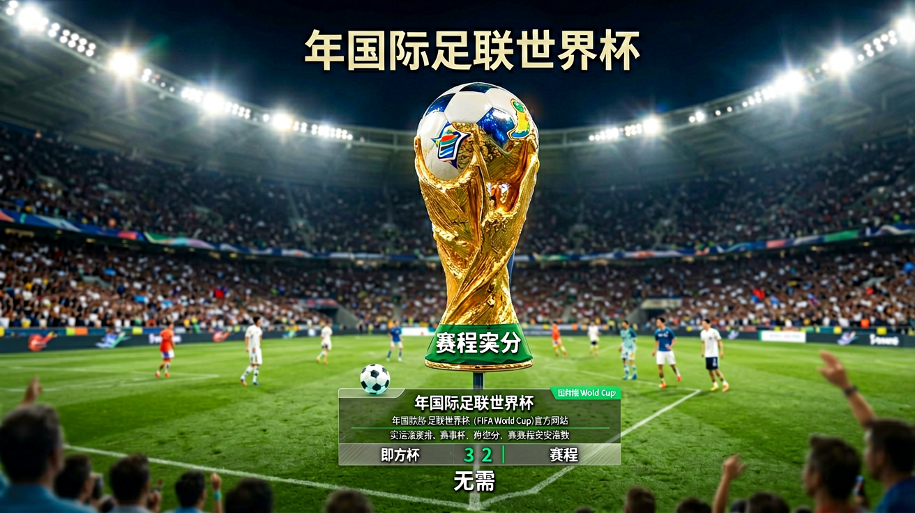 2026年国际足联世界杯高清直播界面展示实时比分、赛程和比赛追踪